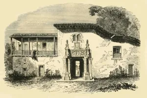 Colonist Prints: House of Pizarro, Cuzco, 1890. Creator: Unknown