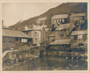 Polperro Gallery: House On Props - Polperro, 1927