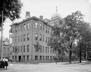Massachusetts United States Prints: House of Providence, Holyoke, Mass. between 1900 and 1910. Creator: Unknown