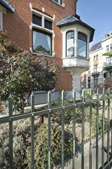 House of the Quakers, 50 Sq. Ambiorix, Brussels, Belgium, (1899), c2014-2017. Artist