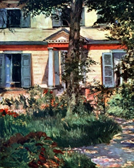 Impressionism Collection: The House at Rueil, 1882 (1926).Artist: Edouard Manet