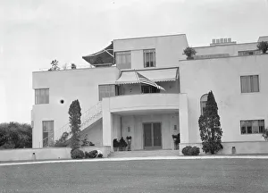 House at The Shallows, property of Lucien Hamilton Tyng, Southampton, Long Island, 1931 Aug. Creator: Arnold Genthe. House at The Shallows, property of Lucien Hamilton Tyng, Southampton, Long Island, 1931 Aug. Creator: Arnold Genthe
