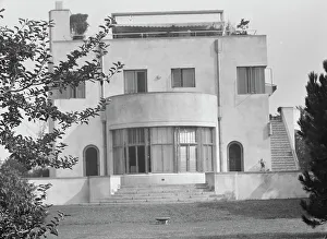 House at The Shallows, property of Lucien Hamilton Tyng, Southampton, Long Island, 1931 Aug. Creator: Arnold Genthe. House at The Shallows, property of Lucien Hamilton Tyng, Southampton, Long Island, 1931 Aug. Creator: Arnold Genthe