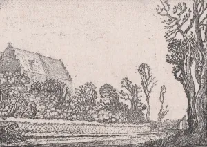 The House with the Stepped Gable, from Verscheyden Landtschapjes (Various Little Lands
