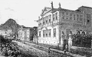 Bates Hw Gallery: House in the Suburbs of Rio De Janeiro; Rio De Janeiro and the Organ Mountains, 1875