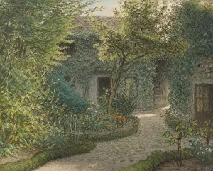 Jean François 1814 1875 Prints: House of Theodore Rousseau in Barbizon