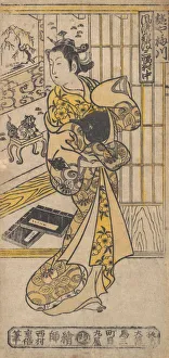 Benin Prints: The House of Umegawa. Creator: Nishimura Shigenobu
