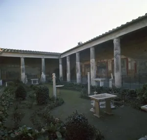 House of the Vettii in the Roman town of Pompeii, 1st century