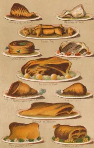 Meat Prints: Household Management - Plate III, 1907, (1907)