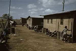 Housing Conditions Collection: Houses which have been condemned by the Board of Health... Belle Glade, Fla. 1941