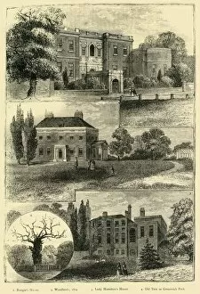 Houses Round Greenwich Park, (c1878). Creator: Unknown