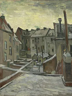 Van Gogh Museum Prints: Houses Seen from the Back, Antwerp