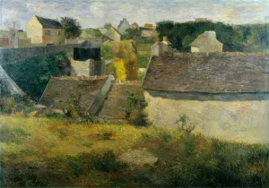 Paul Eugéne Henri 1848 1903 Prints: Houses at Vaugirard (Les Maisons de Vaugiraud), 1880