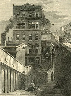 Waterloo Bridge Gallery: The Houses in Waterloo Bridge Road, (c1878). Creator: Unknown