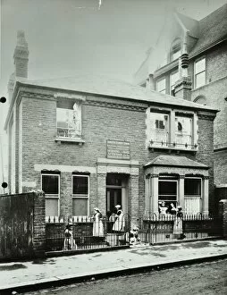 Wandsworth Collection: Housewifery, Surrey Lane School, Battersea, London, 1908