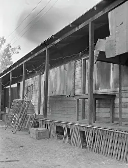 Housing, Brawley, Imperial Valley, California, 1935. Creator: Dorothea Lange