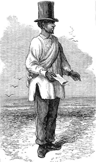 Malagasy Prints: Hova Beach Governor at Morondova, Madagascar, 1881. Creator: Unknown