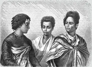 Malagasy Prints: Hovahs; Recent Explorations in Madagascar, 1875. Creator: Alfred Grandidier