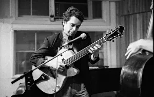 Images Dated 8th June 2018: Howard Alden, Tenor Clef, July 1992. Artist: Brian O Connor