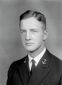 Midshipman Prints: Howard W. Baker, Midshipman - Portrait
