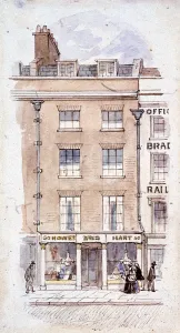 James Findlay Prints: Howes and Hart, Fleet Street, London, c1820. Artist: James Findlay