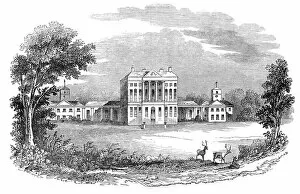 Earl Gallery: Howick Hall, 1845. Creator: Unknown
