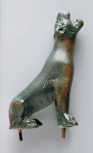 Greek Roman And Etruscan Art Prints: Howling Lion, 1st century B.C.-A.D. 2nd century. Creator: Unknown