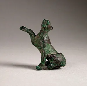 Greek Roman And Etruscan Art Prints: Howling Panther, 1st century B.C.-A.D. 2nd century. Creator: Unknown