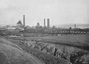 Mining Prints: Hoyland Silkstone Collieries, Yorkshire, c1896. Artist: Warner Gothard
