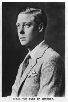 HRH The Duke of Windsor, 1937