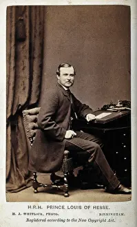 Named Prints: HRH Prince Louis of Hesse. Creator: Henry Joseph Whitlock