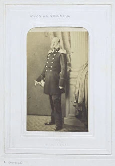 Prussia Gallery: H.R.H. the Prince of Prussia, Prince-Regent, 1860-69. Creator: L. Hse & Company