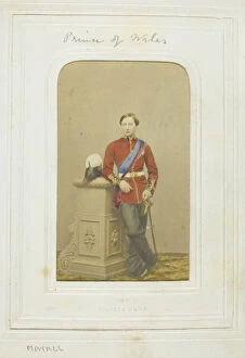 King Edward Vii Collection: H.R.H. The Prince of Wales, 1860-69. Creator: John Jabez Edwin Mayall