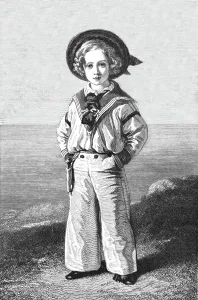 H.R.H. The Prince of Wales, at the age of Six; after F. Winterhalter, 1891 Creator: Franz Xaver Winterhalter
