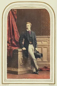 1861 Prints: H.R.H. Prince of Wales, June 6, 1861. Creator: Camille Silvy