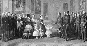 Chabaud Latour Prints: H.R.H. The Prince of Wales, at Her Majesty's Reception of King Louis Philippe in Windsor