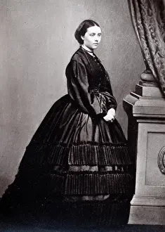 Crinoline Prints: HRH The Princess Royal, 1851. Creator: Unknown