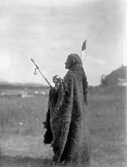 First Nations Prints: Hu Kalowa Pi ceremony, c1907. Creator: Edward Sheriff Curtis