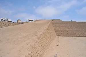 Huaca Huallamarca San Isidro, Lima, Peru, 2015. Creator: Luis Rosendo