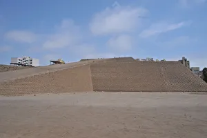 Huaca Huallamarca San Isidro, Lima, Peru, 2015. Creator: Luis Rosendo