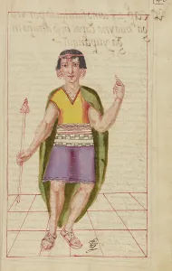 Peru Prints: Huayna Capac, completed in 1616. Creator: Unknown