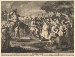 Hudibras Prints: Hudibras First Adventure (Twelve Large Illustrations for Samuel Butlers Hudi