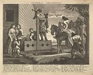 Hudibras Triumphant (Plate 4: Illustrations to Samuel Butlers Hudibras), 1725-30 (?)