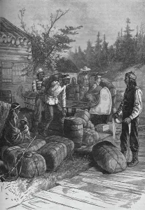 Battles Of The Nineteenth Century Gallery: A Hudson Bay Companys Post, 1902
