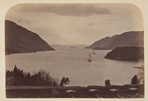 Catskills Collection: Hudson River Seen from United State Military Academy at West Point, New York, 1867