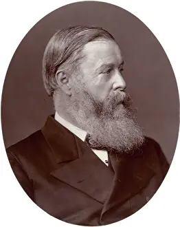 Chancellor Prints: Hugh Culling Eardley Childers, 1878. Creator: Lock & Whitfield