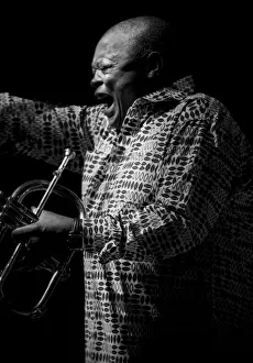 Cheltenham Prints: Hugh Masekela, 2009. Artist: Alan John Ainsworth