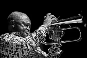 Shirt Prints: Hugh Masekela, 2009. Artist: Alan John Ainsworth