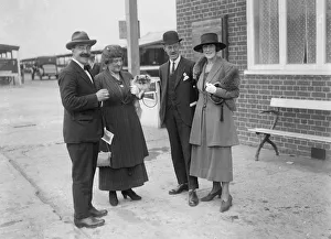 Hugh McConnell, Chief Scrutineer at Brooklands motor racing circuit, Surrey, c1930s