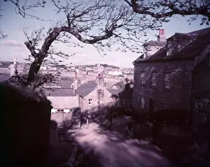 Cornwall Prints: Hugh Town from Garrison Hill, St Mary's